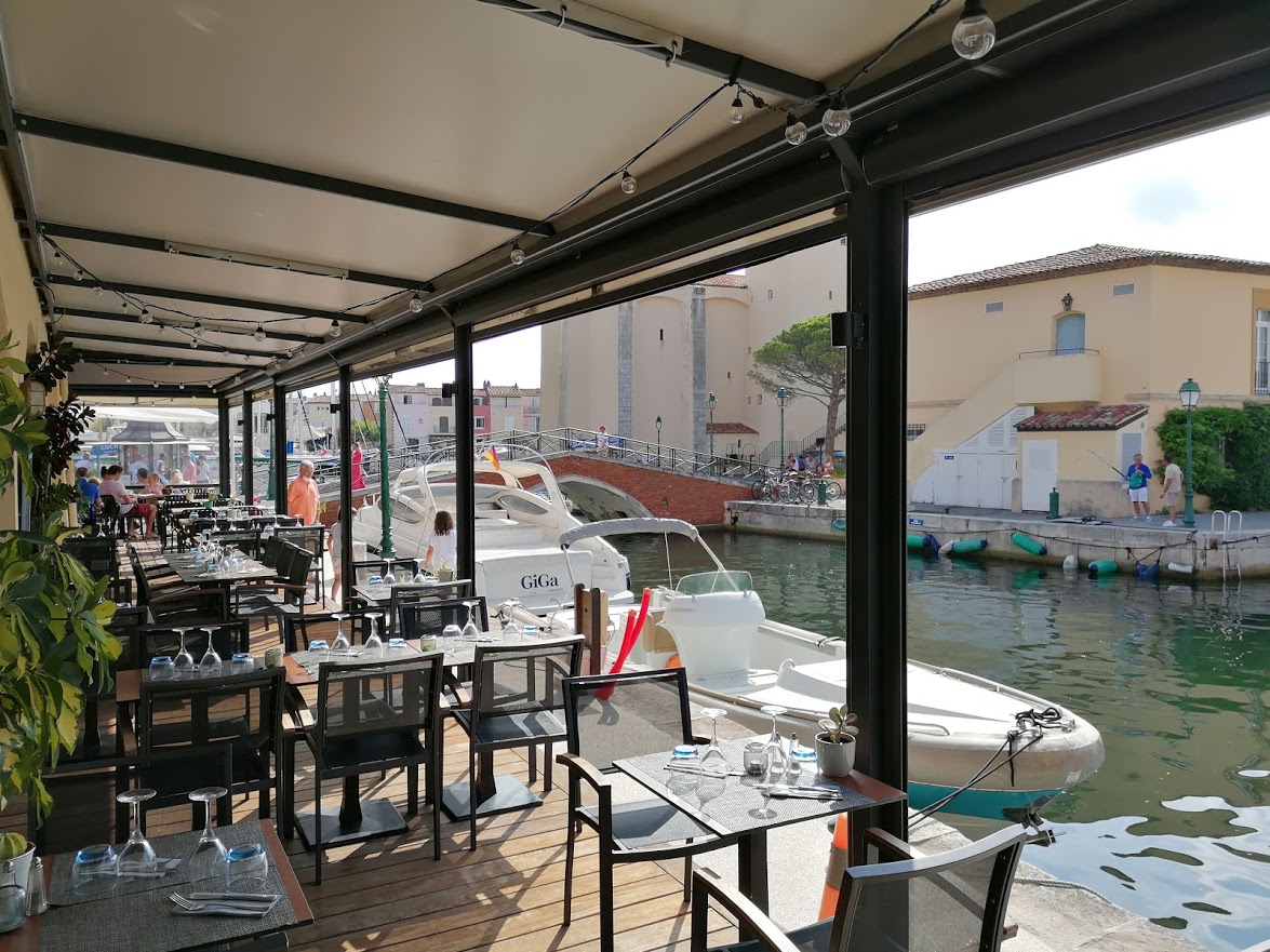 Terrasse Café Telline Port Grimaud